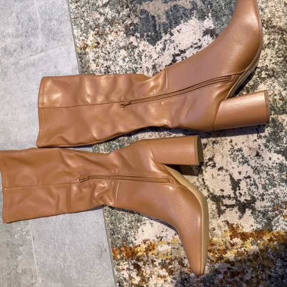 Steve Madden Lizah Boot in Camel Size 8.5 - Picture 4 of 5